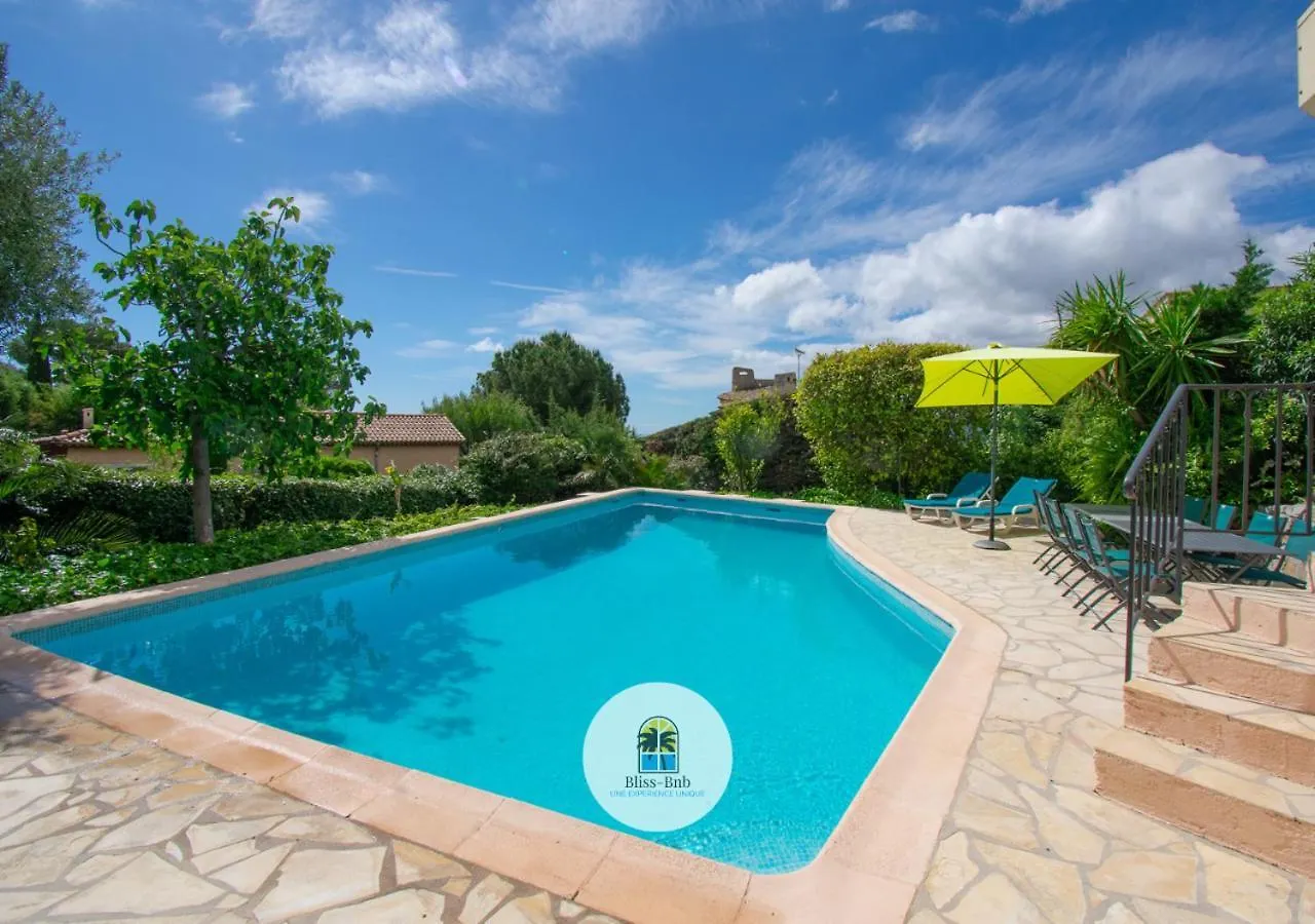 Villa Ma Rosa, 160M2, 4Ch, Piscine Et Jardin Mandelieu-la-Napoule
